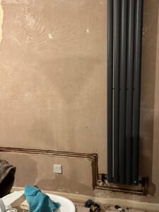 Sal's Plumbing radiator install4