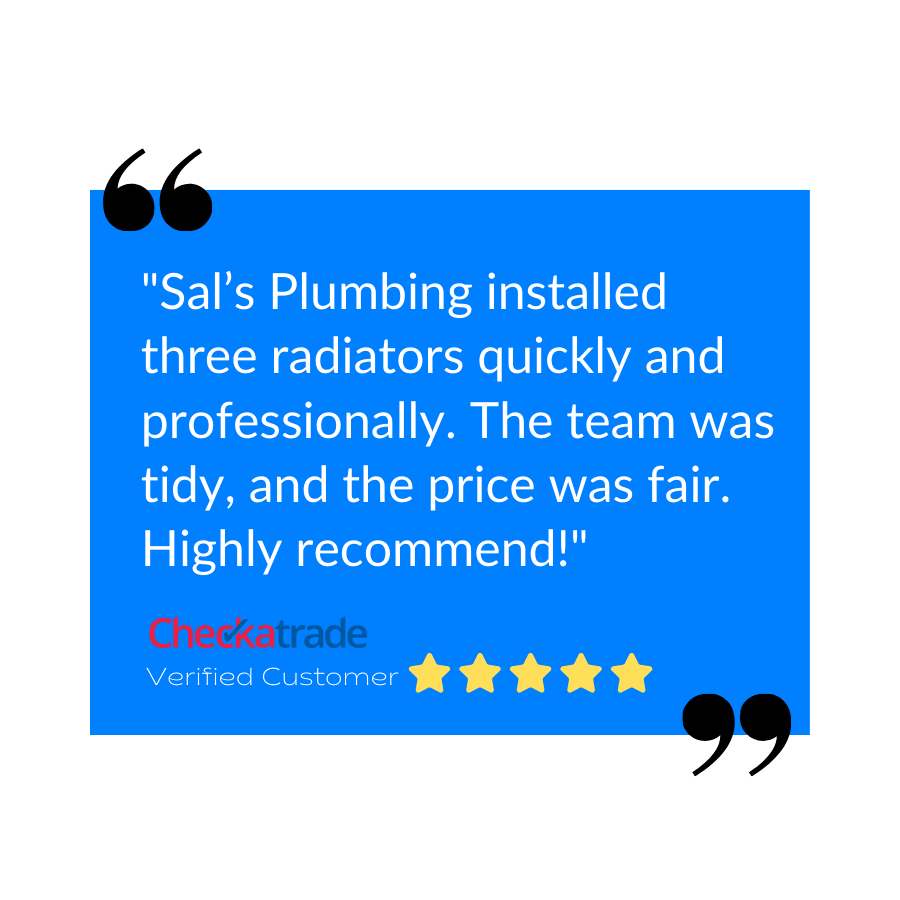 Radiator Installation Birmingham Testimonial 2