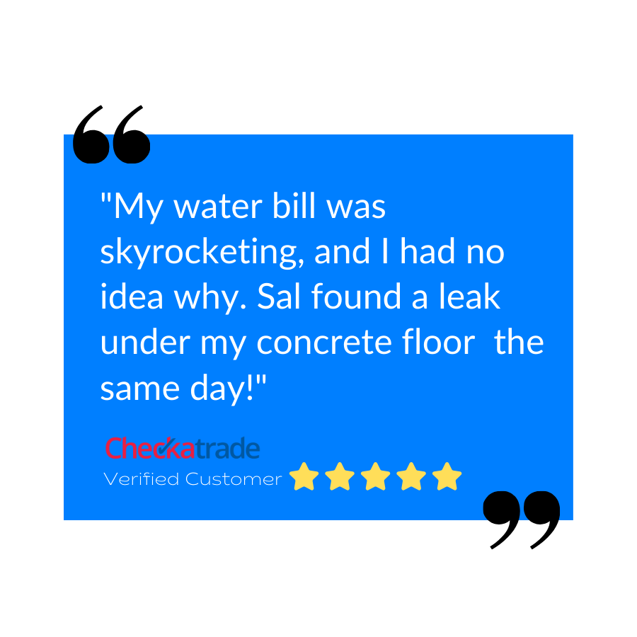 Water Leak Detection Testimonial 1
